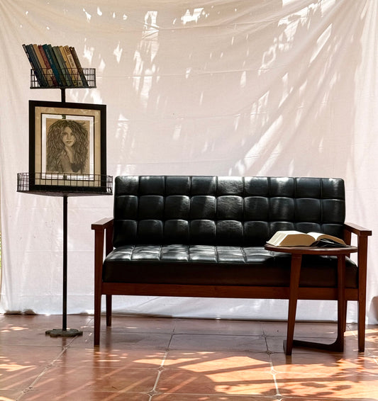 Black Chesterfield Seater