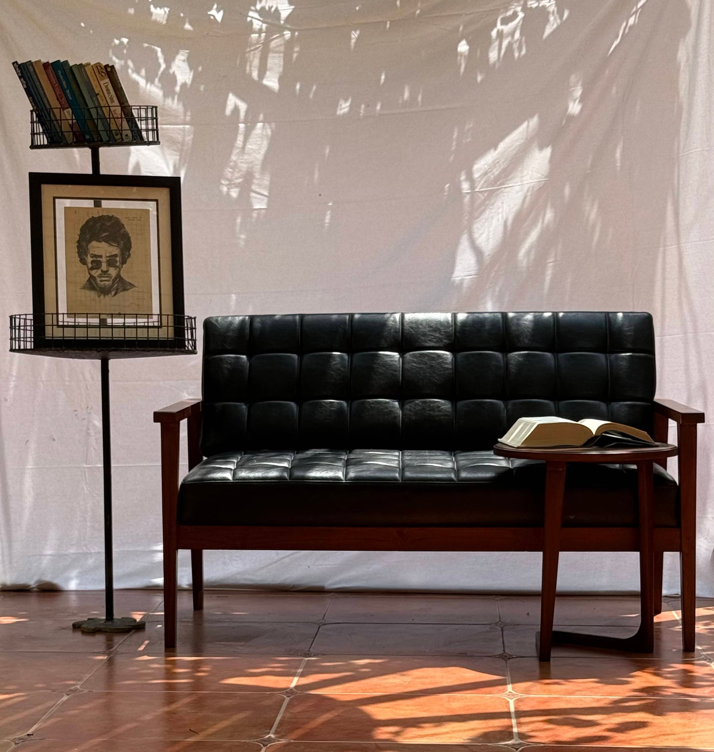 Black Chesterfield Seater
