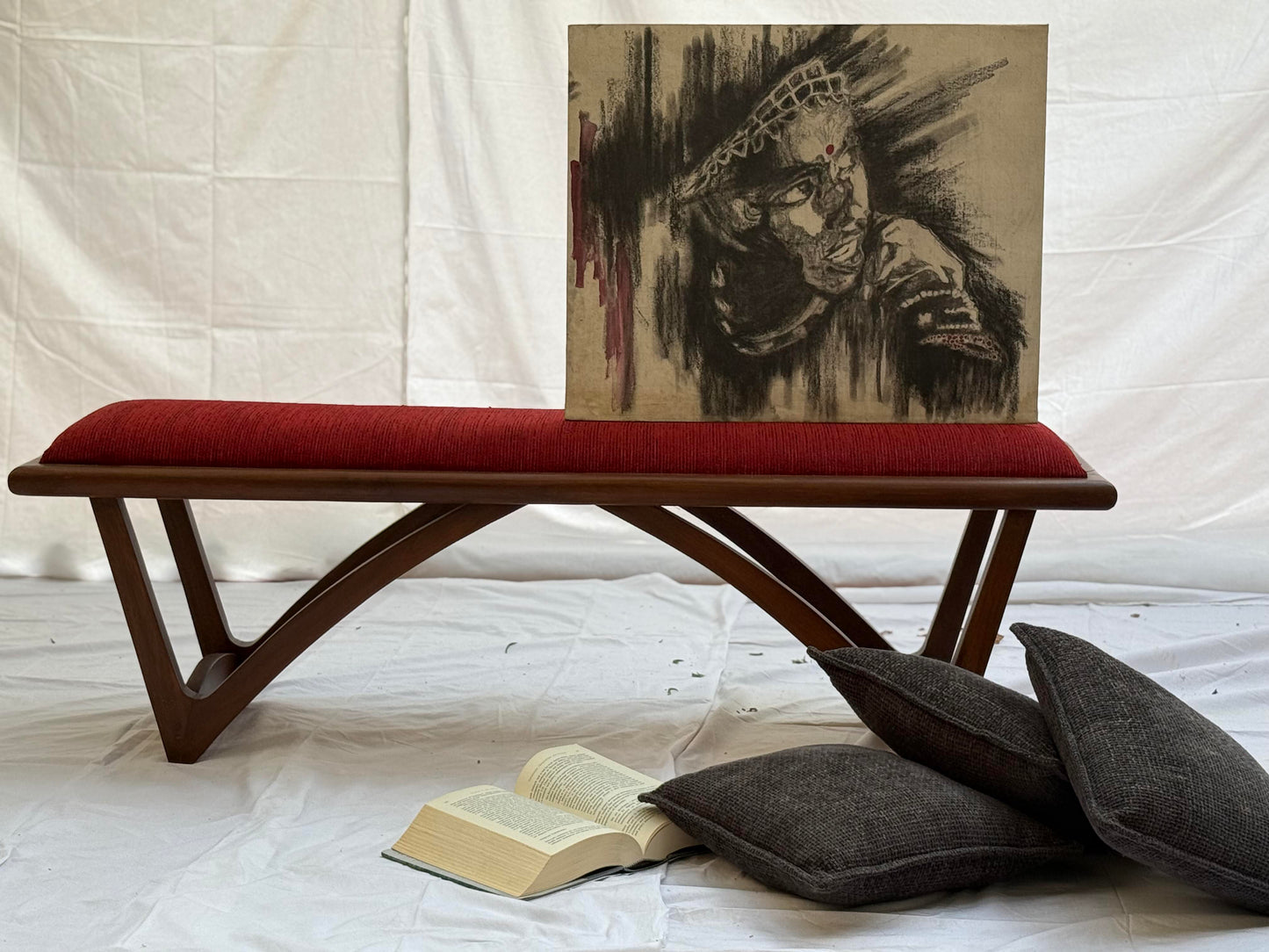 Crimson Arch Bench