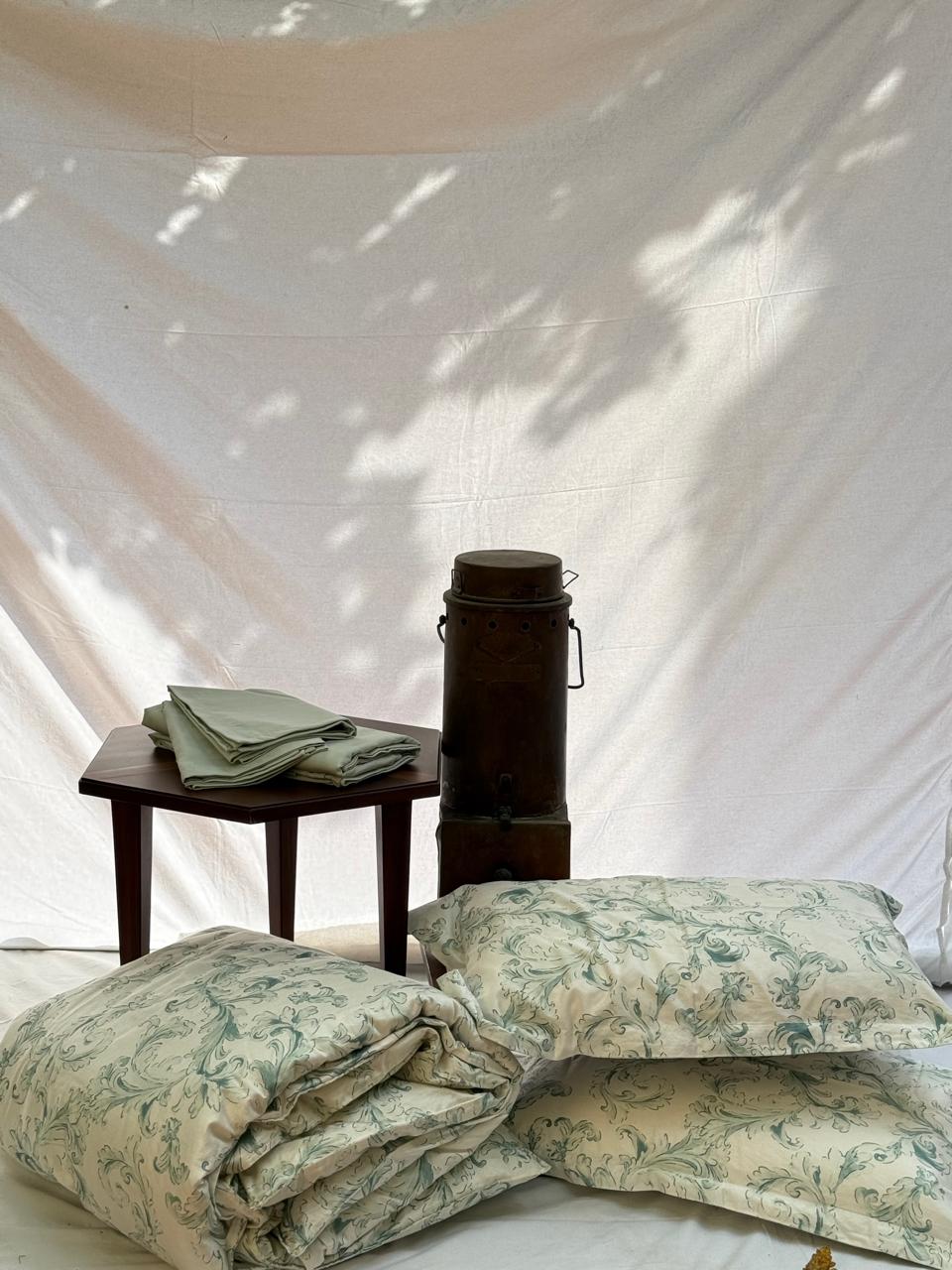 Mint Baroque Bedding Bundle