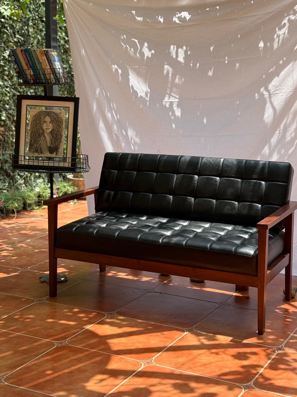 Black Chesterfield Seater